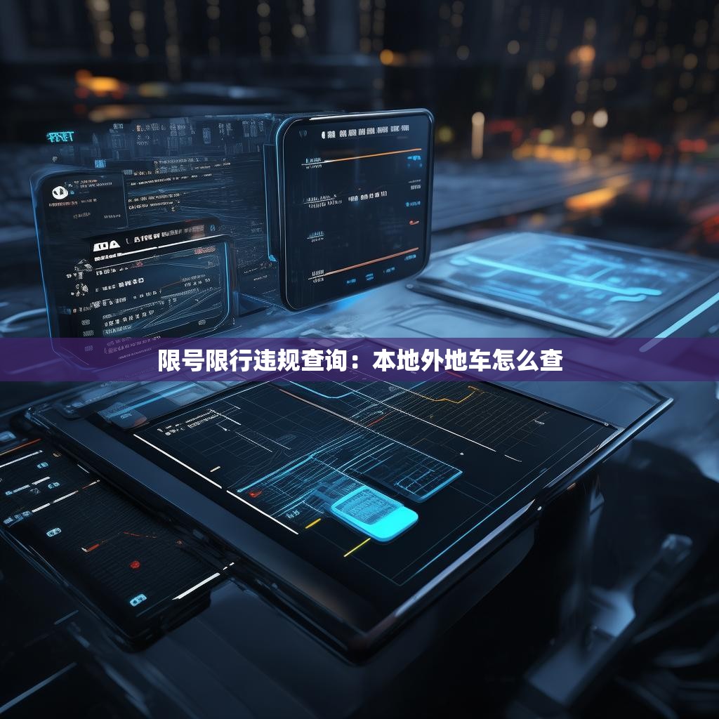 详细阅读:限号限行违规查询:本地外地车怎么查 限号限行违规查询:本地外地车怎么查