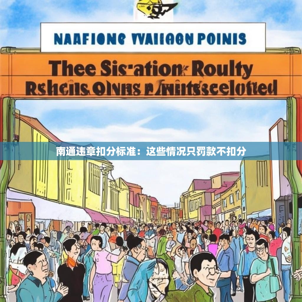 详细阅读:南通违章扣分标准:这些情况只罚款不扣分 南通违章扣分标准:这些情况只罚款不扣分